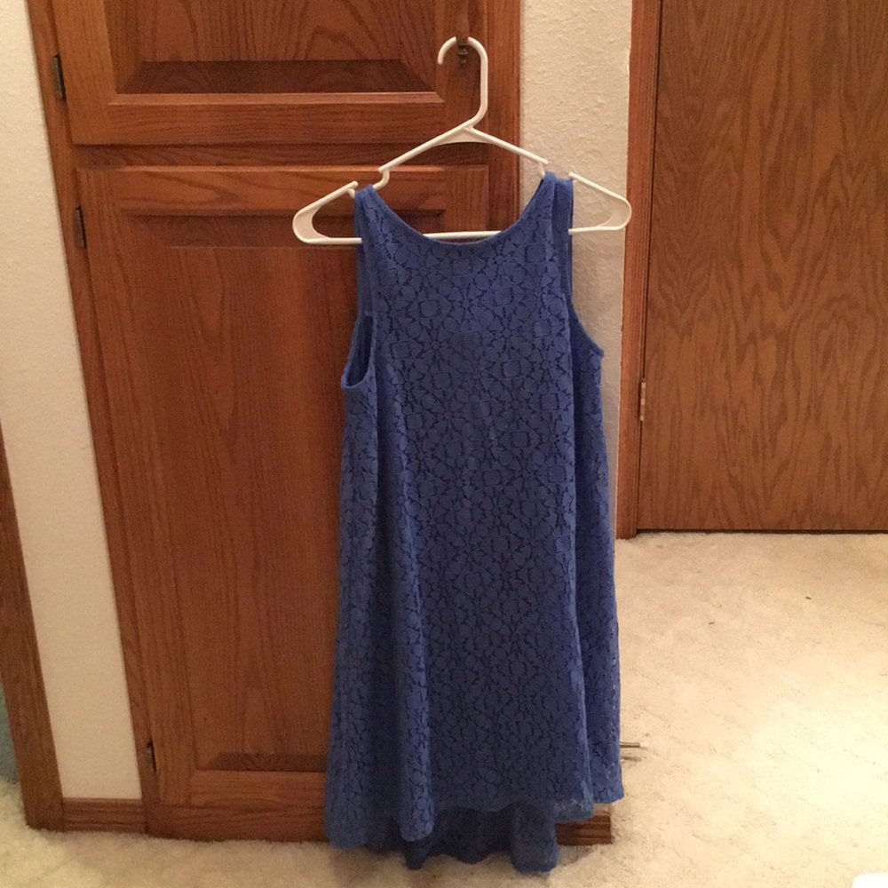 cute blue summer dress